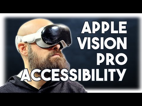 Apple Vision Pro Accessibility Settings – Basic VoiceOver Gestures & Controls