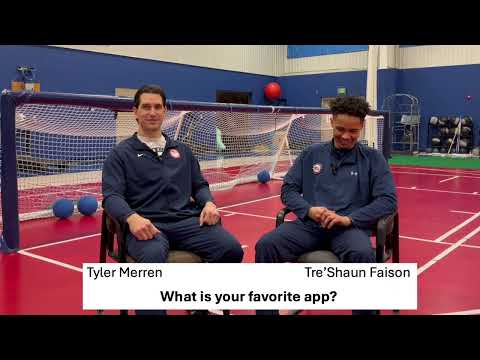 USA Goalball – Favorite App, TV Series & Pro Sports Team