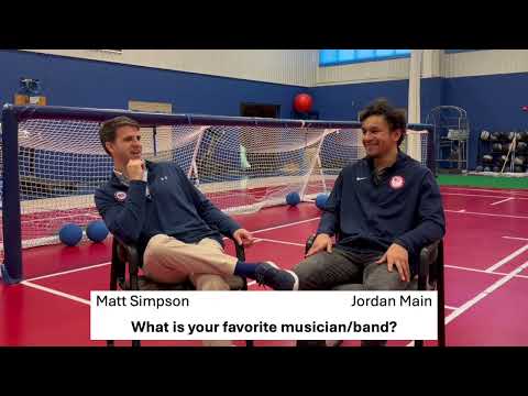 USA Goalball – Teammates, Dream Vacations & Favorite Music