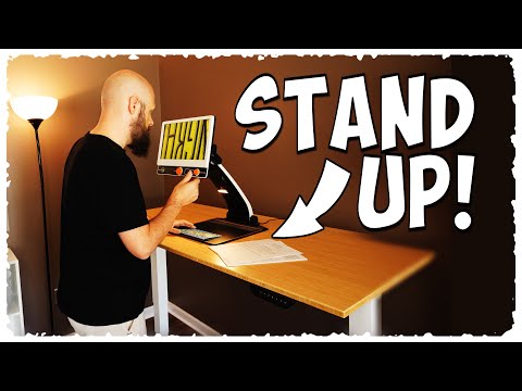 FlexiSpot E6 Standing Desk Review: Stand Up & Elevate Your Low Vision Lifestyle!