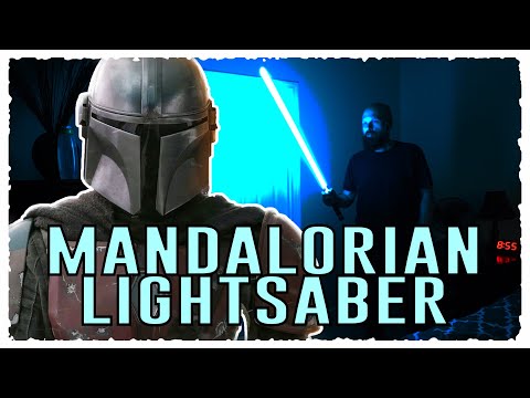 Unboxing and Reviewing the Ultimate Mandalorian-Themed Lightsaber by Nsaber!