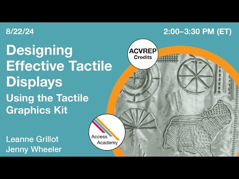 Designing Effective Tactile Displays Using the Tactile Graphics Kit