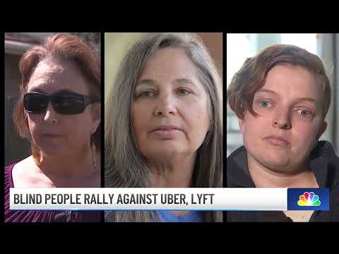 Blindness community rallies against Uber, Lyft rideshare denials