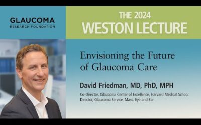 Envisioning the Futureof Glaucoma Care: David S. Friedman, MD, MPH, PhD