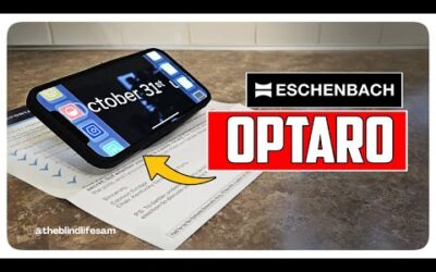 Optaro From Eschenbach: The Ultimate Smartphone Video Magnifier for iPhone Users??