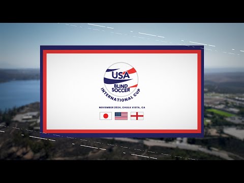 England vs Japan – USABA Blind Soccer International Cup 2024