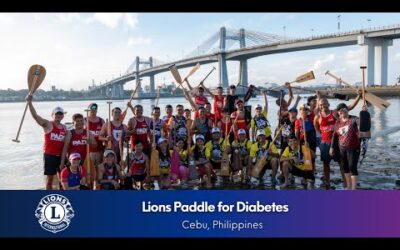 Lions Paddle for Diabetes